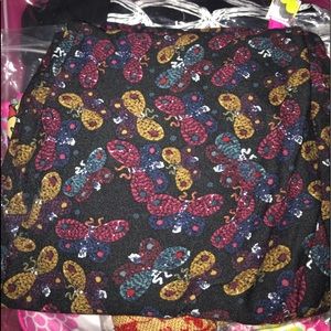 LuLaRoe BUTTERFLY TC LEGGINGS